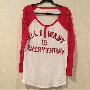 Victoria's Secret pajama top